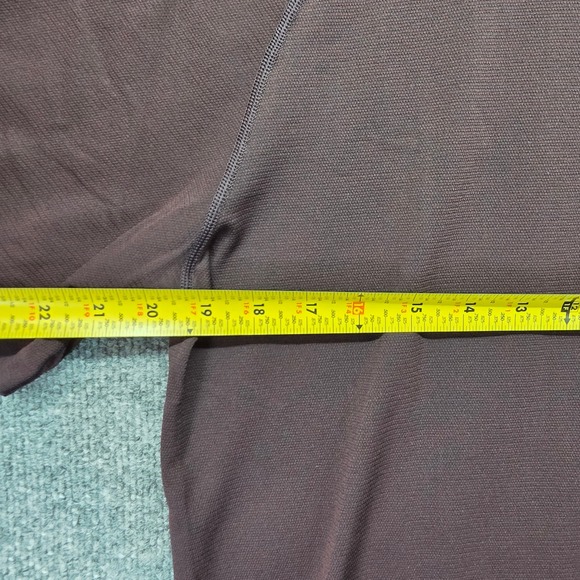 Lululemon Men's Short Sleeve Crew Neck Athletic T Shirt Burgundy - Picture 6 of 6